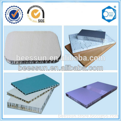 aluminum honeycomb panel used for curtain wall and subway